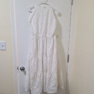 TIME AND TRU NWT white Eyelet Dress XXL (20)